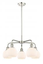 Innovations Lighting 516-5CR-PN-G121-6 - Athens - 5 Light - 24 inch - Polished Nickel - Chandelier