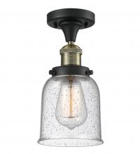 Innovations Lighting 517-1CH-BAB-G54 - Bell - 1 Light - 5 inch - Black Antique Brass - Semi-Flush Mount