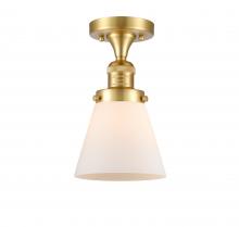 Innovations Lighting 517-1CH-SG-G61 - Cone - 1 Light - 7 inch - Satin Gold - Semi-Flush Mount