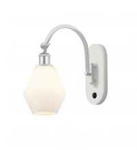 Innovations Lighting 518-1W-WPC-G651-6 - Cindyrella - 1 Light - 6 inch - White Polished Chrome - Sconce