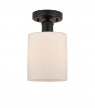 Innovations Lighting 616-1F-OB-G111 - Cobbleskill - 1 Light - 5 inch - Oil Rubbed Bronze - Semi-Flush Mount