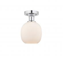 Innovations Lighting 616-1F-PC-G101 - Belfast - 1 Light - 6 inch - Polished Chrome - Semi-Flush Mount