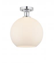 Innovations Lighting 616-1F-PC-G121-10 - Athens - 1 Light - 10 inch - Polished Chrome - Semi-Flush Mount