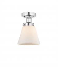 Innovations Lighting 616-1F-PC-G61 - Cone - 1 Light - 6 inch - Polished Chrome - Semi-Flush Mount