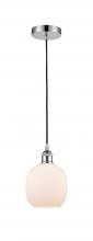 Innovations Lighting 616-1P-PC-G101 - Belfast - 1 Light - 6 inch - Polished Chrome - Cord hung - Mini Pendant