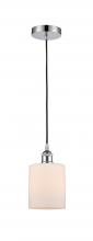 Innovations Lighting 616-1P-PC-G111 - Cobbleskill - 1 Light - 5 inch - Polished Chrome - Cord hung - Mini Pendant