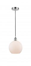 Innovations Lighting 616-1P-PC-G121-8 - Athens - 1 Light - 8 inch - Polished Chrome - Cord hung - Mini Pendant