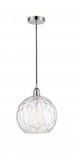 Innovations Lighting 616-1P-PC-G1215-10 - Athens Water Glass - 1 Light - 10 inch - Polished Chrome - Cord hung - Mini Pendant