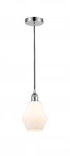 Innovations Lighting 616-1P-PC-G651-6 - Cindyrella - 1 Light - 6 inch - Polished Chrome - Cord hung - Mini Pendant