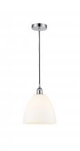 Innovations Lighting 616-1P-PC-GBD-91 - Bristol - 1 Light - 9 inch - Polished Chrome - Cord hung - Mini Pendant