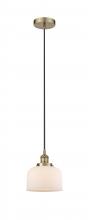 Innovations Lighting 616-1PH-AB-G71 - Bell - 1 Light - 8 inch - Antique Brass - Cord hung - Mini Pendant