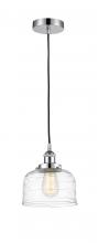 Innovations Lighting 616-1PH-PC-G713 - Bell - 1 Light - 8 inch - Polished Chrome - Cord hung - Mini Pendant