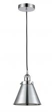 Innovations Lighting 616-1PH-PC-M13-PC - Appalachian - 1 Light - 8 inch - Polished Chrome - Cord hung - Mini Pendant