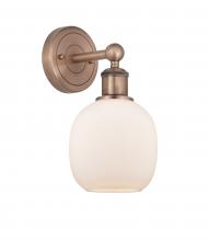 Innovations Lighting 616-1W-AC-G101 - Belfast - 1 Light - 6 inch - Antique Copper - Sconce