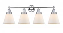 Innovations Lighting 616-4W-PC-G61 - Cone - 4 Light - 33 inch - Polished Chrome - Bath Vanity Light