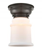 Innovations Lighting 623-1F-OB-G181 - Canton - 1 Light - 6 inch - Oil Rubbed Bronze - Flush Mount