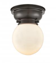 Innovations Lighting 623-1F-OB-G201-6 - Beacon - 1 Light - 6 inch - Oil Rubbed Bronze - Flush Mount