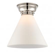 Innovations Lighting 623-1F-PN-G41-L - Cone - 1 Light - 12 inch - Polished Nickel - Flush Mount