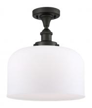 Innovations Lighting 916-1C-OB-G71-L-LED - Bell - 1 Light - 12 inch - Oil Rubbed Bronze - Semi-Flush Mount