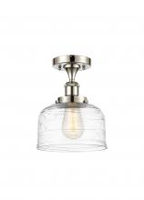 Innovations Lighting 916-1C-PN-G713 - Bell - 1 Light - 8 inch - Polished Nickel - Semi-Flush Mount