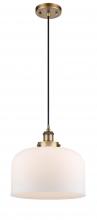 Innovations Lighting 916-1P-BB-G71-L - Bell - 1 Light - 12 inch - Brushed Brass - Cord hung - Mini Pendant