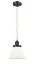 Innovations Lighting 916-1P-OB-G41 - Cone - 1 Light - 8 inch - Oil Rubbed Bronze - Cord hung - Mini Pendant