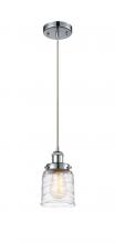 Innovations Lighting 916-1P-PC-G513 - Bell - 1 Light - 5 inch - Polished Chrome - Cord hung - Mini Pendant