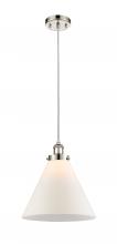 Innovations Lighting 916-1P-PN-G41-L - Cone - 1 Light - 12 inch - Polished Nickel - Cord hung - Mini Pendant