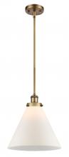 Innovations Lighting 916-1S-BB-G41-L - Cone - 1 Light - 12 inch - Brushed Brass - Mini Pendant