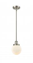 Innovations Lighting 916-1S-SN-G201-6 - Beacon - 1 Light - 6 inch - Brushed Satin Nickel - Mini Pendant