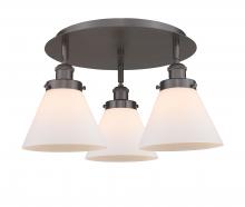 Innovations Lighting 916-3C-OB-G41 - Cone - 3 Light - 20 inch - Oil Rubbed Bronze - Flush Mount