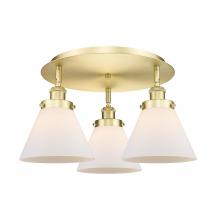 Innovations Lighting 916-3C-SG-G41 - Cone - 3 Light - 20 inch - Satin Gold - Flush Mount