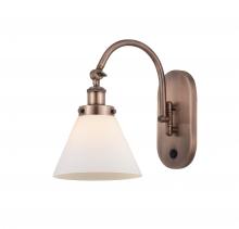 Innovations Lighting 918-1W-AC-G41 - Cone - 1 Light - 8 inch - Antique Copper - Sconce