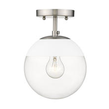 Golden 3219-SF PW-WHT - Semi-Flush