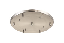 Matteo Lighting CP0107BN - Multi Ceiling Canopy (Line Voltage) Brushed Nickel Canopy