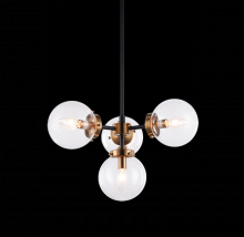 Matteo Lighting C72304AGCL - Maru Pendant