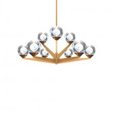 Modern Forms US Online PD-82027-AB - Double Bubble Chandelier Light