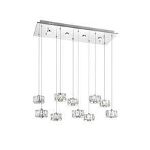 CWI Lighting 5636P28ST-RC - Milan LED Multi Light Pendant With Chrome Finish