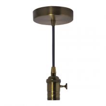 Bulbrite 810081 - PEND/HW/VINTAGE/BRZ-BLK