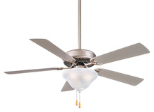 Minka-Aire F548-1-BS - Three Light Steel Ceiling Fan