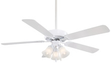 Minka-Aire F647-WH - CONTRACTOR UNI-PACK - 52" CEILING FAN