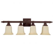 Capital 1064MZ-140 - Four Light Mediterranean Bronze Wall Light