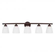 Capital 114351BZ-333 - 5 Light Vanity in Bronze