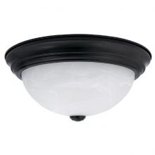 Capital 2711MB - Two Light Matte Black Bowl Flush Mount