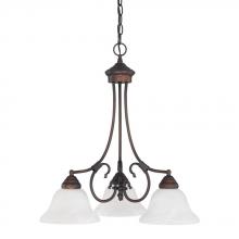 Capital 3224MN-220 - 3 Light Chandelier