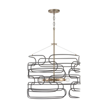 Capital 332161AB - 6 Light Pendant