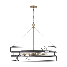 Capital 332162AB - 6 Light Pendant