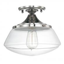 Capital 3537PN-134 - 1 Light Semi-Flush