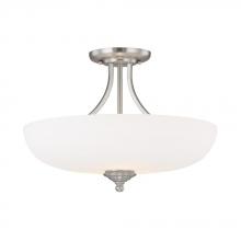 Capital 3947MN-SW - 3 Light Semi-Flush