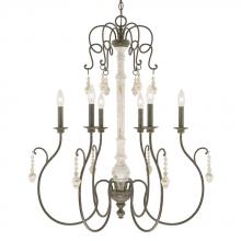 Capital 410362FC - 6 Light Chandelier